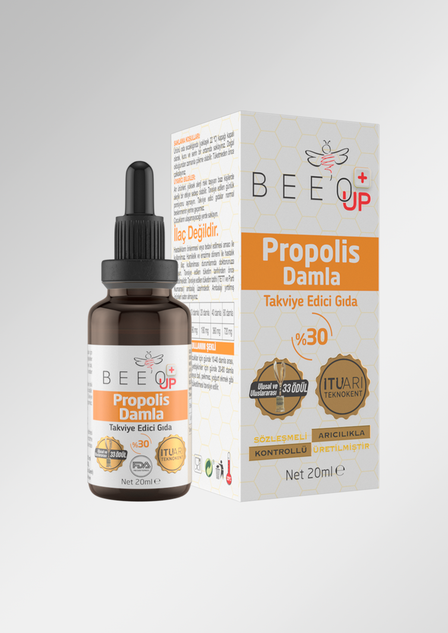 BEEO UP Propolis Damla (%30)