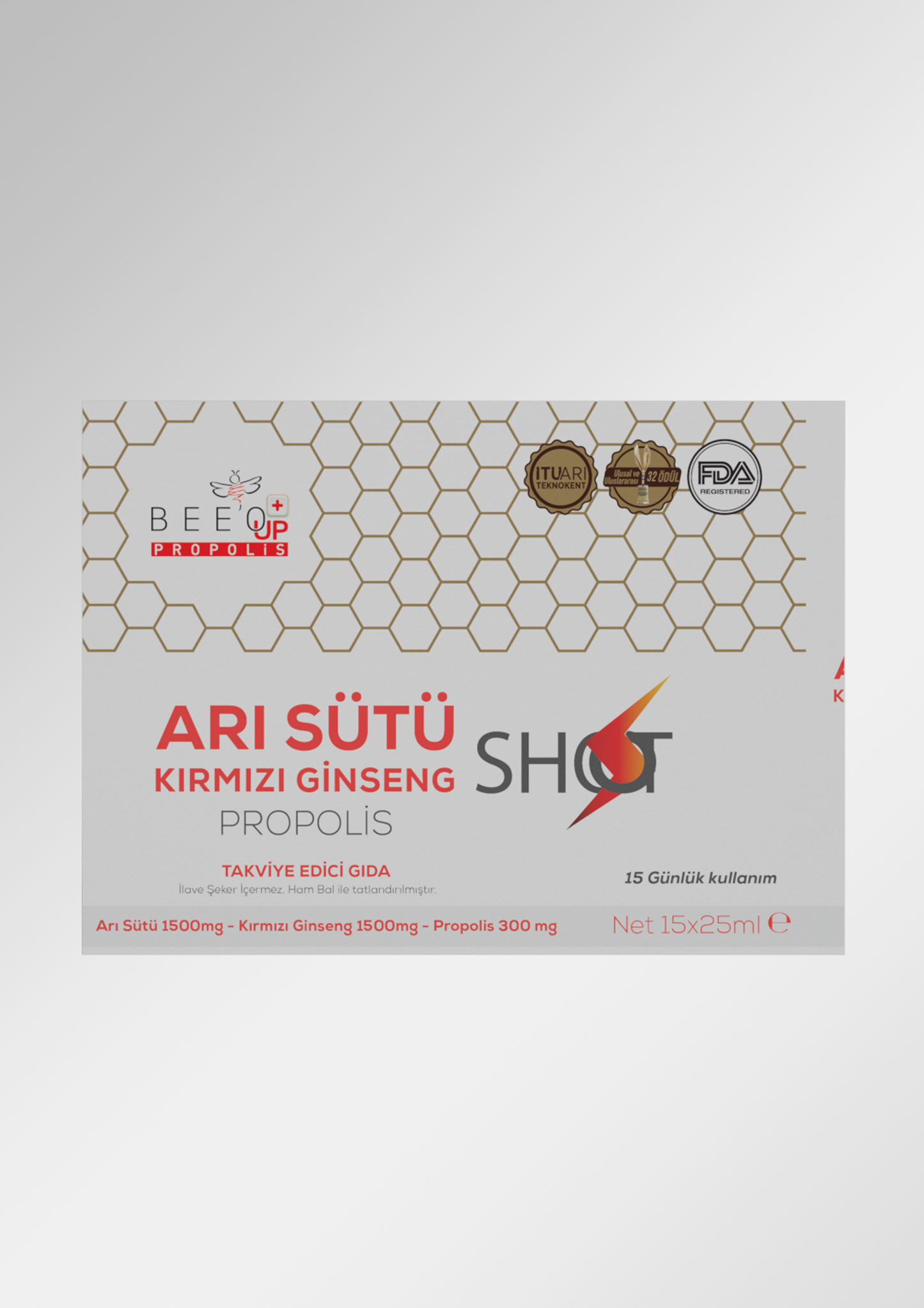 BEEO Arı Sütü Shot 15'li