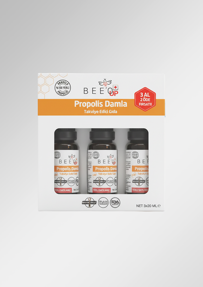 BEEO UP Propolis Damla (3 Al 2 Öde Fırsatı)