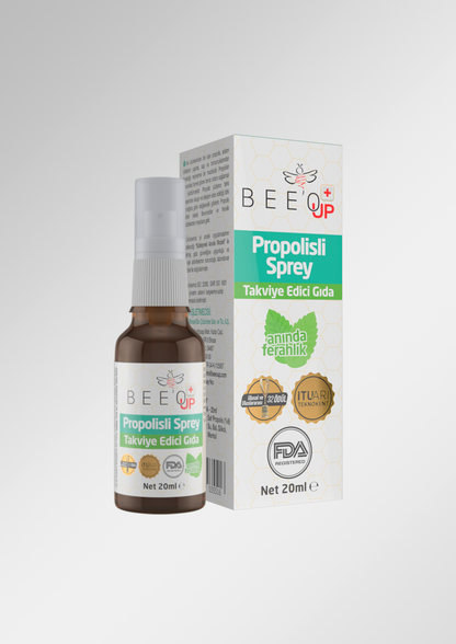 BEEO UP Propolisli Ballı Boğaz Spreyi 20 ml