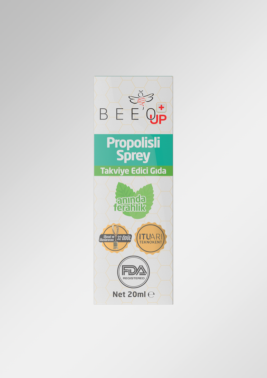 BEEO UP Propolisli Ballı Boğaz Spreyi 20 ml