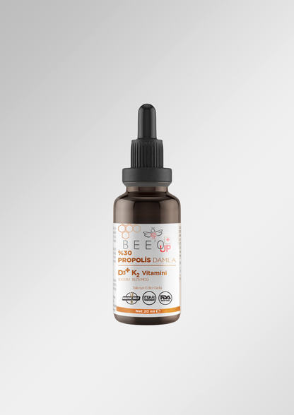 BEEO D3+K2  Vitaminli Propolis Damla