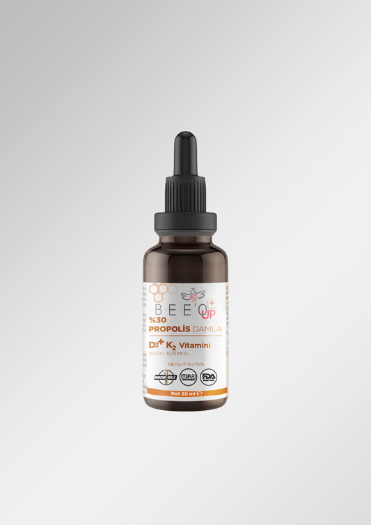 BEEO D3+K2  Vitaminli Propolis Damla