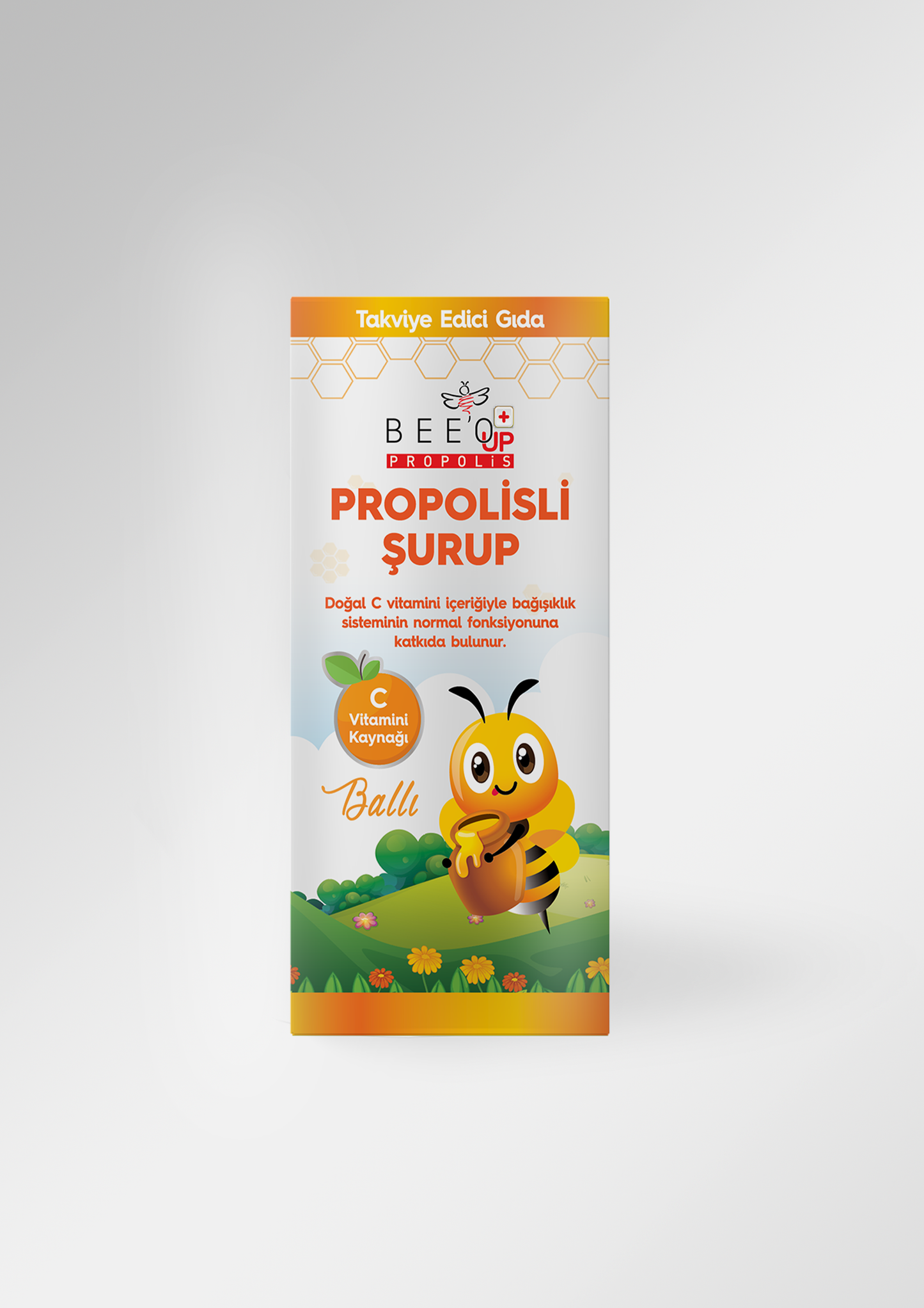 BEE'O UP Propolisli Ballı Şurup